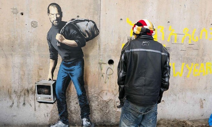 بنکسی؛ جنجالی‌ترین هنرمند خیابانی جهان